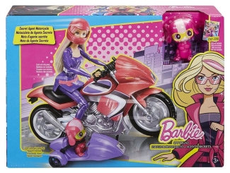 Barbie Doll Spy Squad Motorcycle Toy Vehicle, Various Colors, 35.6 cm Price in Pakistan | LAPTAB