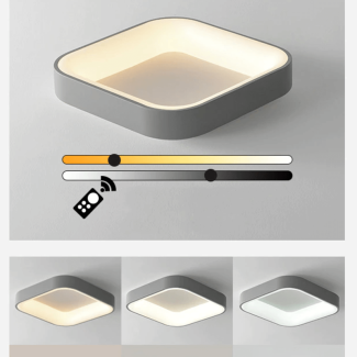 Square Modern LED Ceiling Light 30cm with Remote Control and 3 Modes Price in Pakistan | LAPTAB