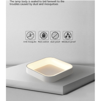 Square Modern LED Ceiling Light 30cm with Remote Control and 3 Modes Price in Pakistan | LAPTAB
