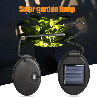 Waterproof Solar Light Lamp for Flower Pots - Eco-Friendly LED Garden Decor