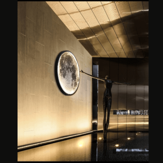 Creative Universal Moon Wall Lamp - Modern Design for Home Decor Price in Pakistan | LAPTAB