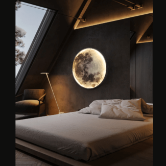 Creative Universal Moon Wall Lamp - Modern Design for Home Decor Price in Pakistan | LAPTAB