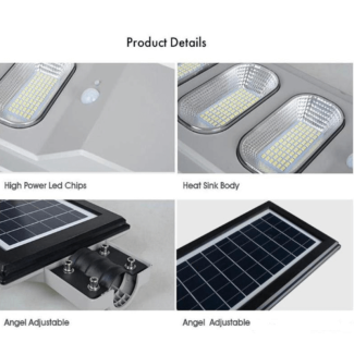 150W Solar LED Street Light with Remote Control and Motion Sensor Price in Pakistan | LAPTAB