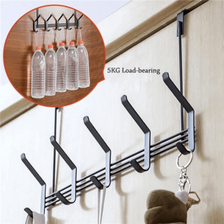 Durable No Punching Door Hanger with 10 Hooks for Easy Organization Price in Pakistan | LAPTAB