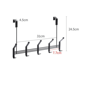 Durable No Punching Door Hanger with 10 Hooks for Easy Organization Price in Pakistan | LAPTAB