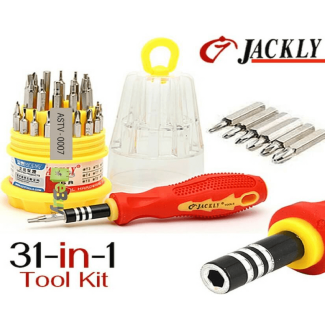 Jackly 31 In 1 Tool Kit Mobile Set - Durable and Reliable Multi-Tool Kit Price in Pakistan | LAPTAB