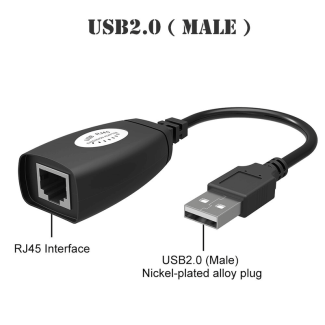 USB Over RJ45 Extender Set - Extend USB Connection Up to 150 Meters Price in Pakistan | LAPTAB