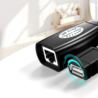 USB Over RJ45 Extender Set - Extend USB Connection Up to 150 Meters Price in Pakistan | LAPTAB