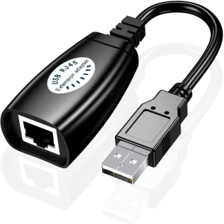 USB Over RJ45 Extender Set - Extend USB Connection Up to 150 Meters Price in Pakistan | LAPTAB