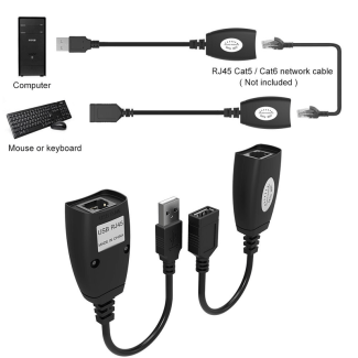 USB Over RJ45 Extender Set - Extend USB Connection Up to 150 Meters Price in Pakistan | LAPTAB