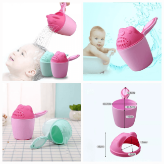 Baby Shower Mug for Gentle Hair Rinsing - Cute Cartoon Design Price in Pakistan | LAPTAB