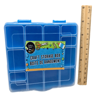 Transparent Craft Storage Box with Adjustable Compartments and Airtight Lock Price in Pakistan | LAPTAB