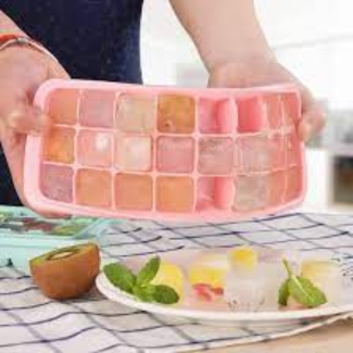 BPA-Free Silicone Ice Cube Tray with Storage Box and Scoop Bundle Price in Pakistan | LAPTAB