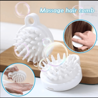 Scalp Massager Shampoo Brush - Stress Relief and Deep Cleaning Tool Price in Pakistan | LAPTAB