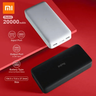 Mi Power Bank 3 20000mAh with Fast Charging and Dual USB Outputs Price in Pakistan | LAPTAB