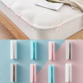 Pack of 2 Bed Sheet Fixing Grip Clips for Wrinkle-Free Bedding Price in Pakistan | LAPTAB