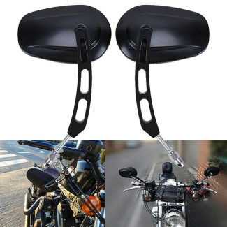 HARLEY Davidson Sportster Dyna Fatboy Roadking 8mm Thread Metal Mirrors Price in Pakistan | LAPTAB