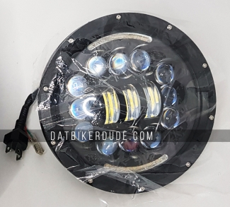 13-LED CREE Waterproof Motorcycle Headlight with DRL and DOT Certification Price in Pakistan | LAPTAB