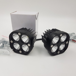 4-LED High Powered Aux Light Pair for Vehicles and Outdoor Use Price in Pakistan | LAPTAB