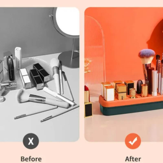 Silicone Creative Cosmetic Display Organizer with 18 Grids for Makeup Tools Price in Pakistan | LAPTAB