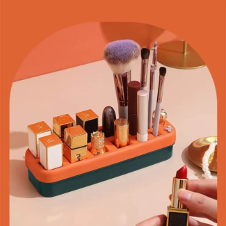Silicone Creative Cosmetic Display Organizer with 18 Grids for Makeup Tools Price in Pakistan | LAPTAB