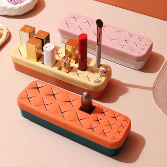 Silicone Creative Cosmetic Display Organizer with 18 Grids for Makeup Tools Price in Pakistan | LAPTAB