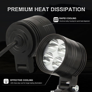 4 LED 20W Fog Light Auxiliary Light for All Motorcycle Models Price in Pakistan | LAPTAB