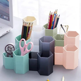 3-Compartment Table Organizer for Cosmetics and Desk Items Price in Pakistan | LAPTAB