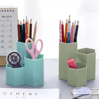 3-Compartment Table Organizer for Cosmetics and Desk Items Price in Pakistan | LAPTAB