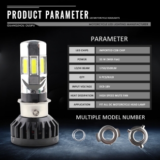 RTD Universal Type Motorcycle SMD-LED Headlight M02E - 35W Ultra Bright Lamp Price in Pakistan | LAPTAB
