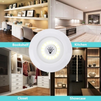 3pcs Wireless LED Night Light with Remote Control and Adjustable Brightness Price in Pakistan | LAPTAB