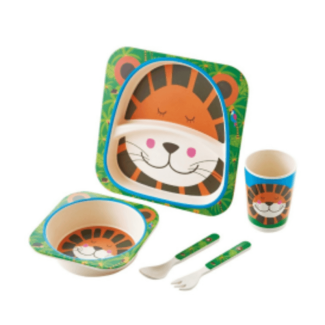 5pcs Baby Tableware Set - Cartoon Dishes for Kids, BPA Free Price in Pakistan | LAPTAB