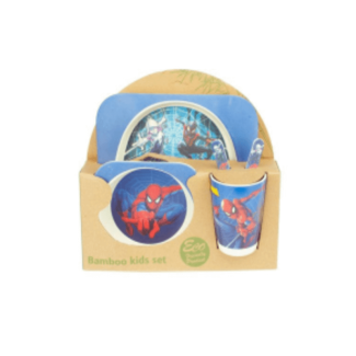 5pcs Baby Tableware Set - Cartoon Dishes for Kids, BPA Free Price in Pakistan | LAPTAB