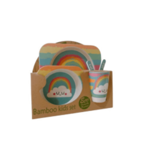 5pcs Baby Tableware Set - Cartoon Dishes for Kids, BPA Free Price in Pakistan | LAPTAB