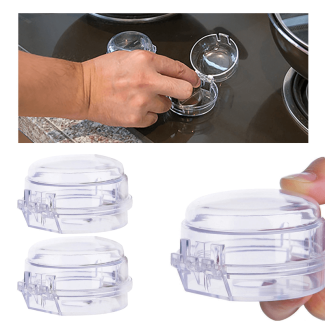 Universal Kitchen Gas Stove Knob Covers - Child Safety & Easy Access Price in Pakistan | LAPTAB