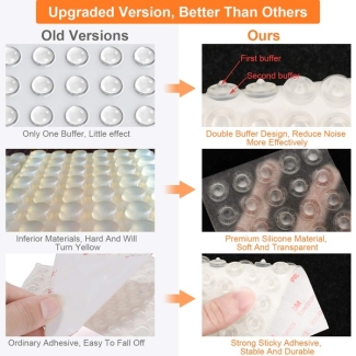 Sound Vibration Absorber Bumper Pad for Cabinet Doors - Pack of 2 Price in Pakistan | LAPTAB