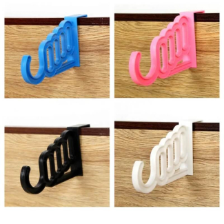 2Pcs Multifunctional Wardrobe Hanging Mini Hook Hanger for Shoes and Clothes Price in Pakistan | LAPTAB