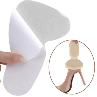 1Pair High Heels T-Shape Insoles for Women - Black Foot Pain Relief Price in Pakistan | LAPTAB