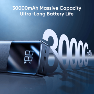 Joyroom JR-qp193 30000mAh Power Bank with LED Display, 22.5W Fast Charging Price in Pakistan | LAPTAB