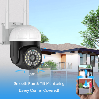 Outdoor Waterproof IP Camera with Presence Sensor and Two-Way Audio Price in Pakistan | LAPTAB