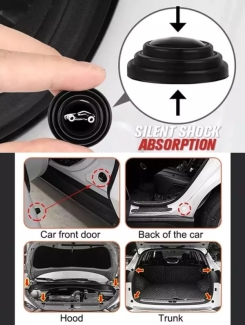 24 Pcs Self Adhesive Car Door Shock Absorbers for Noise Reduction and Protection Price in Pakistan | LAPTAB