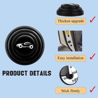 24 Pcs Self Adhesive Car Door Shock Absorbers for Noise Reduction and Protection Price in Pakistan | LAPTAB