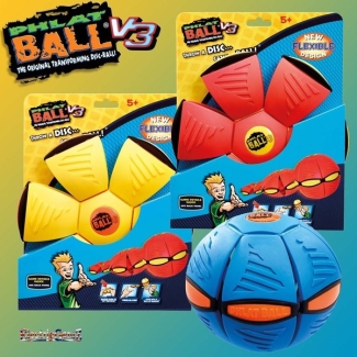 Frisbee Spinner Ball Blast Saucer Ball - Dual Shape Flying Toy for Kids Price in Pakistan | LAPTAB