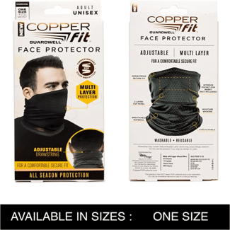 Copper Fit Unisex Adult Guard Well Face Cover with UPF 30 Protection Price in Pakistan | LAPTAB