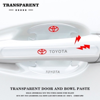 Transparent Car Door Handle Protector - 8 Pcs Set for Scratch Prevention Price in Pakistan | LAPTAB