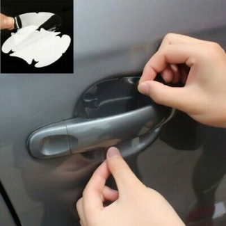 Transparent Car Door Handle Protector - 8 Pcs Set for Scratch Prevention Price in Pakistan | LAPTAB
