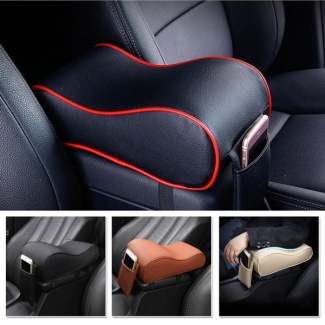 Universal Car Armrest Console Cover - Ergonomic PU Leather Protector Price in Pakistan | LAPTAB