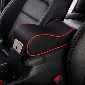 Universal Car Armrest Console Cover - Ergonomic PU Leather Protector Price in Pakistan | LAPTAB