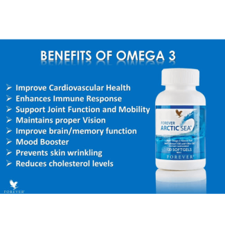 Forever Arctic Sea Omega 3 Soft Gel Capsules for Cognitive and Heart Health Price in Pakistan | LAPTAB