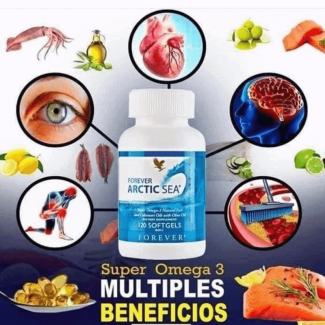 Forever Arctic Sea Omega 3 Soft Gel Capsules for Cognitive and Heart Health Price in Pakistan | LAPTAB